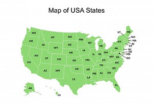 Editable Powerpoint Map of USA With States– Customizable for Projects, Teaching & Business - Etsy Australia