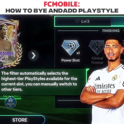 How to Add Playstyle in FC Mobile 27 FAST! 😱🔥 #fcmobile #gaming
