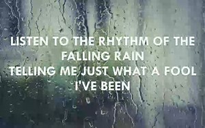 Rhythm Of The Rain _ The Cascades (Lyrics) - 雨的节奏