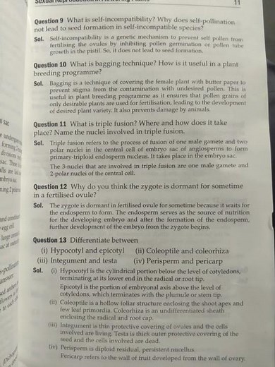 Class 12 Biology Chapter 1 NCERT Solutions | Handwritten Notes & Diagrams 2026
