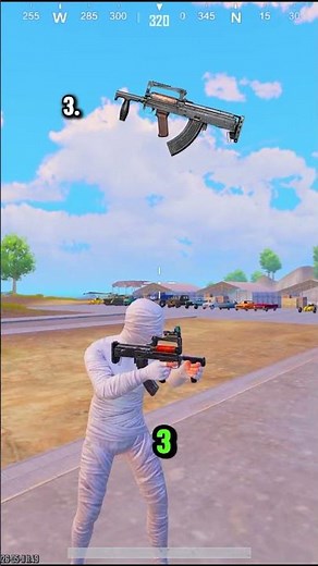 Top 5 Weapons #pubg #pubgm #pubgmobile