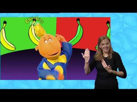 cbeebies tweenies bananas sign zone