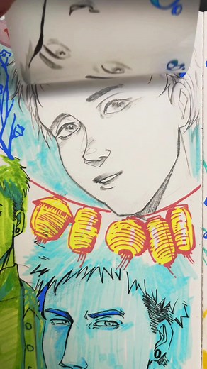 Creative Sticky Note Art Ideas | Sketchbook Drawings