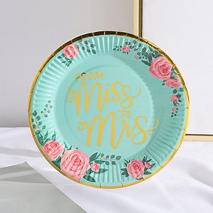 [Hot Item] Eco-Friendly 100% Biodegradable Disposable Tableware Lunch Paper Plate