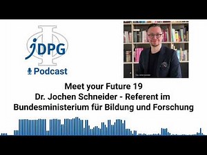 Meet your Future 19 | Dr. Jochen Schneider – Referent im Bundesministerium