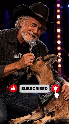 Nobody understood why he brought a goat on stage... 🥺 #talentshow #countrymusic