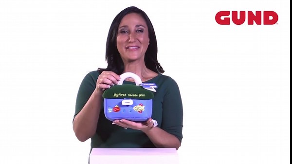 Baby GUND Play Soft Collection, My First Tackle Box 5-Piece Plush Playset with Rattle, Squeaker and Crinkle Plush Toys, Sensory Toy for Babies and Newborns, 8”