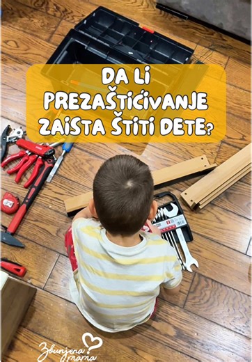 Ne znam kada smo tačno postali društvo koje decu štiti od svega. 🤔 Od pokušaja. Od greške. Od rizika primerenog uzrastu. Kao da smo, iz straha da im se nešto ne desi, počeli da im oduzimamo priliku da nauče kako svet funkcioniše. Ali doći će dan kada nećemo biti tu. Kada će se popeti na previsoko drvo, kada će poželeti da razumeju kako nešto funkcioniše. Dan kada će se susresti sa oštrim, teškim ili nepoznatim stvarima. Kada će radoznalost ili pritisak okoline pobediti zabranu. Pitanje nije da 
