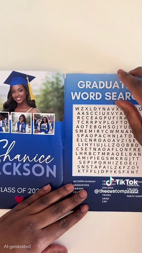 Custom Graduation Booklets for Your Celebrations