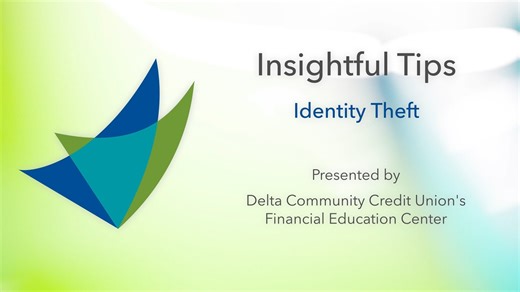 14 reactions | Identity theft can happen to anyone, but there are steps you can take to protect yourself. Join us Tuesday, October 7 at 6:00 p.m. for our FREE financial webinar, "Ways to Protect Against Identity Theft and Fraud." Learn how to safeguard your personal information, recognize red flags and act quickly if your identity is compromised. Register for all of our upcoming workshops and events at DeltaCommunityCU.com/Events. | Delta Community Credit Union | Facebook