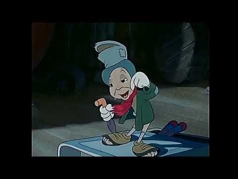 Pinocchio (1940) Scene: Pinocchio’s Conscience