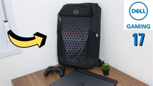 Mochila para notebook Dell Gaming Backpack 17 - unboxing e primeiras impressões