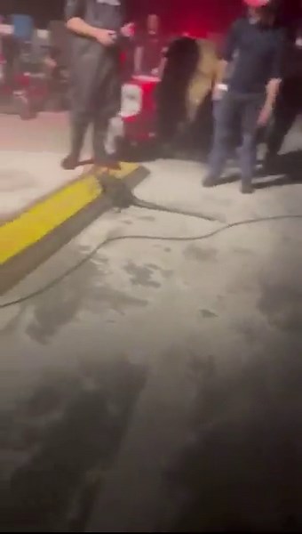 A practical facehugger on the set of the new Alien movie.