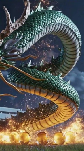 LIVE ACTION Dragon Summoning Transformation | Hyper Realistic 7 Dragon Balls Awakening (4K CGI)