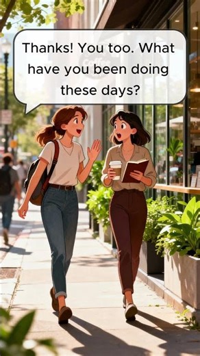 👋 Running Into an Old Friend – Natural English Conversation