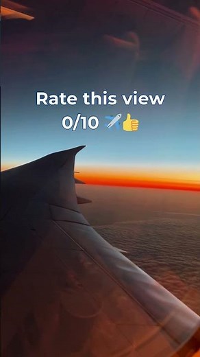 Rate This View ✨✈️ | Above the Clouds