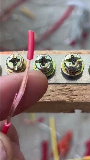 How To Secure Wire Connections | Reliable And Safe Electrical Method #shortvideo #wire #electrician