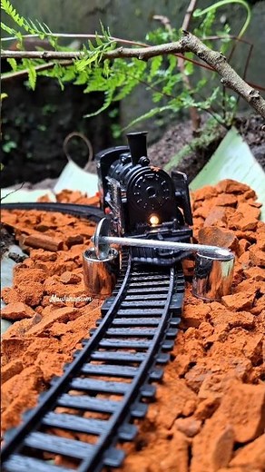 😱 Train vs. Spike Barrier and Iron Pipe 🚂