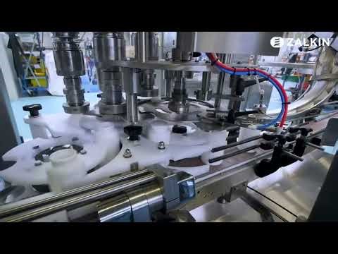 Zalkin 4-Head Pharmaceutical Screw Capper at 7,800 Bottles per Hour | Advanced Packaging Systems NZ