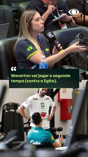 GAME ON 🧤⚽️ Ancelotti confirmed that Weverton will be on the pitch in the friendly against Egypt