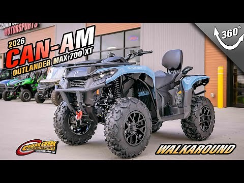 Walkaround | 2026 Can-Am® Outlander MAX XT 700