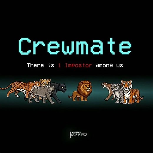 AMONG US X LION & TIGER EDIT⚡🔥#shorts #edit #trending #viral #youtubeshorts