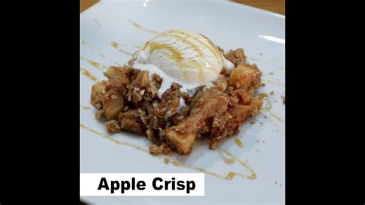 How to make apple crisp | Homemade apple crisp recipe | Short version