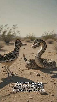 Roadrunner The Desert's Ultimate Speed Hunter. #roadrunner #bird this video is only for education
