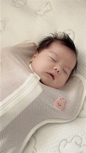 돗투돗 퓨어 밤부매쉬 스와들 신생아 속싸개