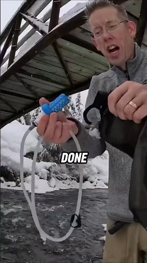 Cutting a Christmas Tree for his Wife and Hot Tent Camping