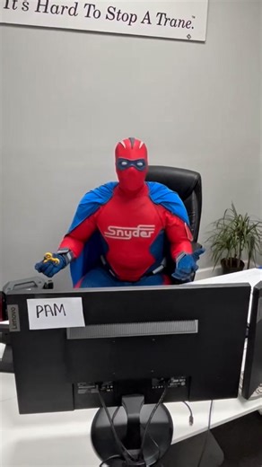 Whether you’re Pam or Snyderman, every homeowner needs a hero! When things happen, we’ll be there to save the day! 🦸‍♂️⚡️ #Snyder #hvacrepair #electrician #plumber | Snyder Air Conditioning, Plumbing & Electric