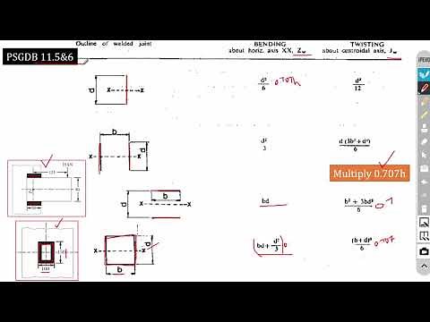 Out of plane eccentricity - 1 | Eccentrically Loaded Welded Joints | Design of Joints