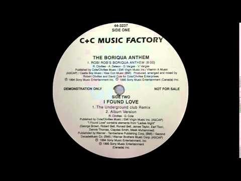 C+C Music Factory ft El General - Robi-Rob's Boriqua Anthem (Columbia Records 1994)
