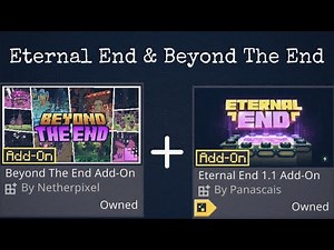 Beyond the End and Eternal End Addons Together (Addons)- Minecraft (PS5)