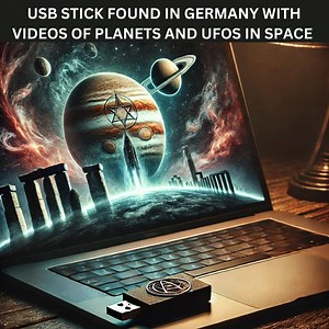USB stick found in Germany with videos of Planets and UFOs in Space #mystery #UFO #aliens #extraterrestrial #space | Mysteries Unraveled