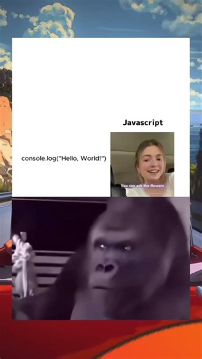 👨🏼‍💻 "Hello, World!" Across The Programming Universe.💀😂😂😂 #funny #memes #ai #trending #programming