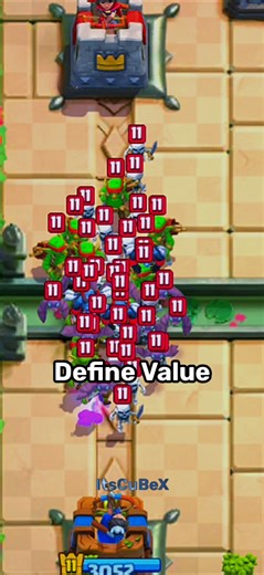 Define Value #clashroyale #value #crshorts #wizard