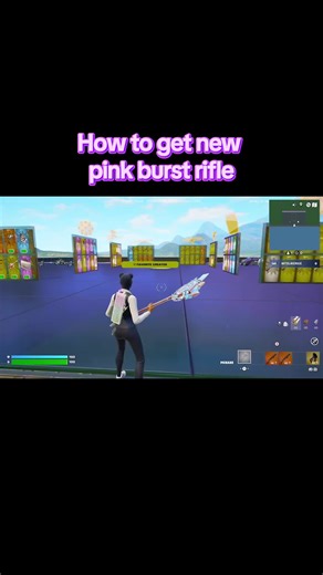 Pink Burst Rifle Secret. How to unlock. #1v1pinkburstrifle #1v1witheverygunsecrets #newsecrets #fypシ゚ #foryoupagee #followme @Fortnite Official @TikTok