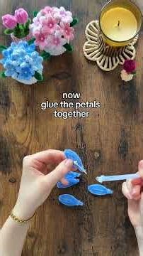 MINI LILY tutorial 🌸 - pipe cleaner diy handmade #diy