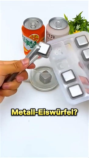 Regular ice vs. metal ice cubes: Which is better? 🧊🤔