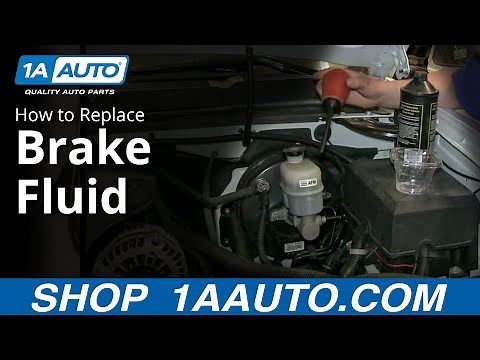 Brake Fluid Types & Simple Way To Change The Fluid In The Brake Master Cylinder