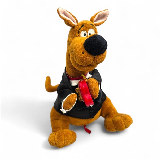 Scooby Doo Dancing Plush Toy Animated Black Tuxedo Red Heart Plays Sexy Thing Valentine's Day Vintage - Etsy
