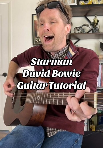 Starman by David Bowie Guitar Tutorial