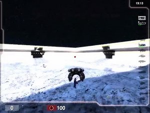 Vehicles and Warpzones video - Xonotic