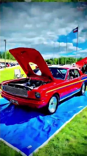 1965 Ford Mustang Turbocharged LS Swap Showcase #shorts