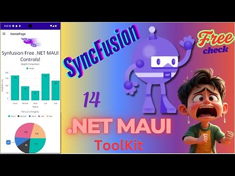 How to Use Syncfusion Essential UI Kit for .NET MAUI || .NET MAUI Syncfusion Controls For Free 🚀💥