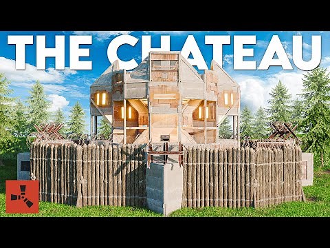 The Chateau - The STRONGEST Solo/Duo BUNKER Base in RUST - Tutorial 2025