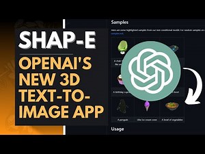 AIが革命を起こす！Shap·Eで3Dアセットが簡単に生成可能🤖💥
