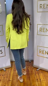 The Mos Mosh Windy Trill Yellow Pinstripe Blazer is just stunning. £229~ Go on brighten up your spring wardrobe. Shop the blazer here: https://renesfashion.co.uk/shop/windy-trill-yellow-pinstripe-blazer/ | Renes Fashion