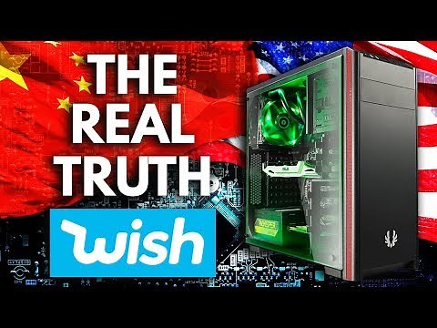 I Built A PC with Parts from WISH and got SCAMMED !